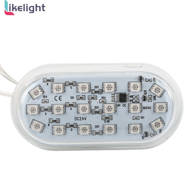 DC24V UCS2903 18leds RGBIC LED Point Light Amusement Park Rides Lights